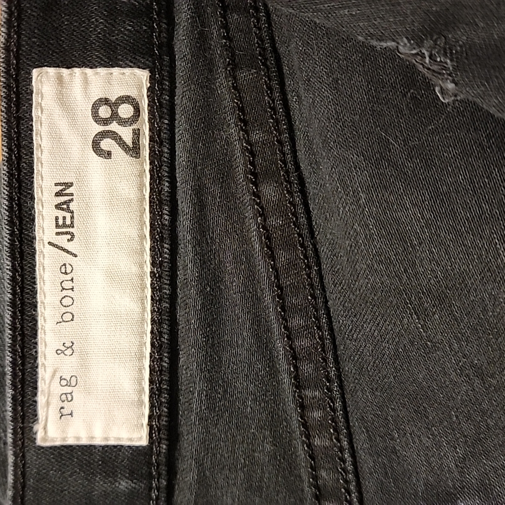 Rag & Bone Mid-Rise Skinny Leg Jeans - Picture 13 of 13